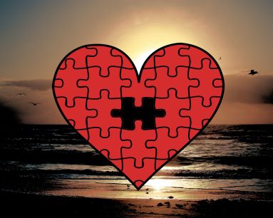 HeartPuzzleSunset